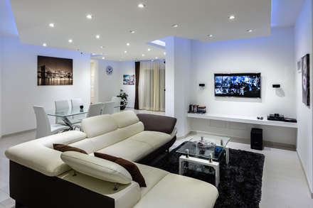 Arredare il salotto. cool arredare salotto moderno con camino ... Come arredare il salotto moderno