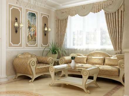 Гостиная в классическом стиле | homify