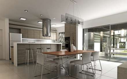 vivienda en rincon de emilio neuquen capital argentina cocinas de estilo moderno por - Decoracion Cocinas vivienda en rincon de emilio neuquen capital argentina cocinas de estilo moderno por - Decoracion Cocinas