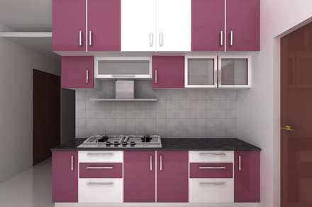 Kitchen design ideas, inspiration & images | homify  Kitchen designs: modern Kitchen by Splendid Interior & Designers Pvt.Ltd