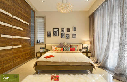 Duplex apartment design country bedroom by aum architects Duplex apartment design country bedroom by aum architects