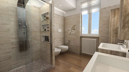 Come rifare un bagno. affordable come rifare il bagno simple quanto ... Esempi di bagni ristrutturati