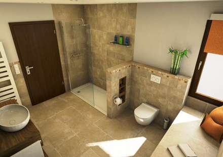 Mediterrane Badezimmer Einrichtungsideen und Bilder | homify Mediterrane Badezimmer Einrichtungsideen und Bilder | homify