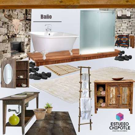 Rustikale Badezimmer Einrichtungsideen und Bilder | homify