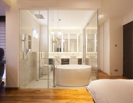 Soo chow graden modern bathroom by renozone interior design house Soo chow graden modern bathroom by renozone interior design house
