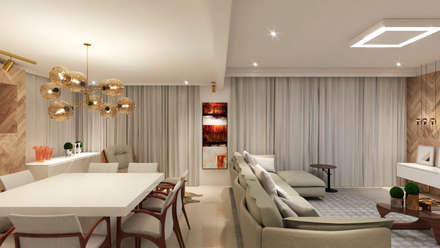 Salas de estar modernas: ideias e inspirações | homify