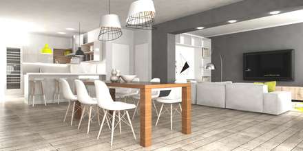 Sala da pranzo in stile scandinavo: Idee | homify Sala da pranzo in stile scandinavo: Idee | homify