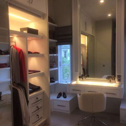 Ruang ganti: ide desain, inspirasi & gambar  homify