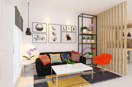 Ruang keluarga ide desain inspirasi gambar homify