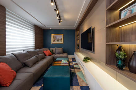  ห้องสันทนาการ by Espaço do Traço arquitetura