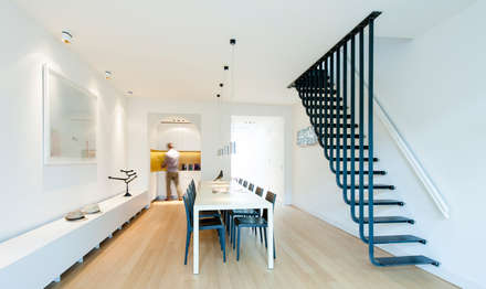 Gang hal en trappenhuis: ideeën, inspiratie en foto\'s | homify Gang hal en trappenhuis: ideeën, inspiratie en foto\'s | homify