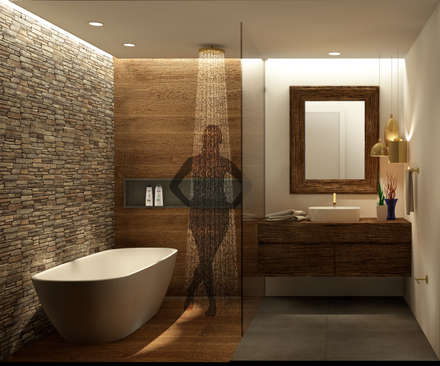 Rustieke badkamer ideeën en inspiratie | homify Rustieke badkamer ideeën en inspiratie | homify