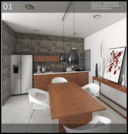 Comedores minimalistas: ideas e inspiración | homify Comedores minimalistas: ideas e inspiración | homify