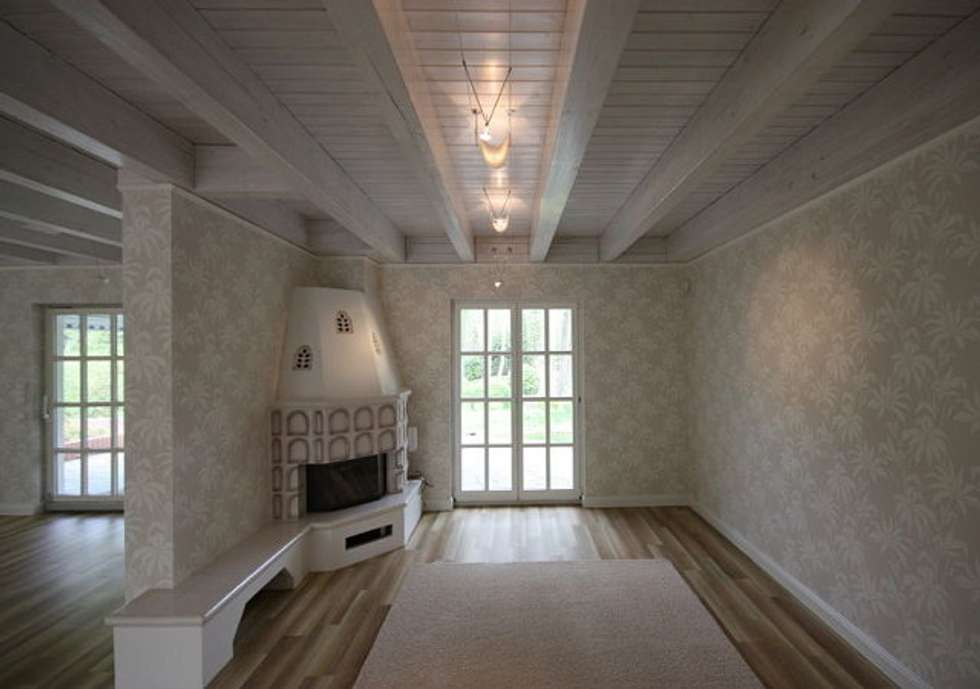 Landhausstil Wohnzimmer Bilder: Einfamilienhaus Mühlenbeck | homify