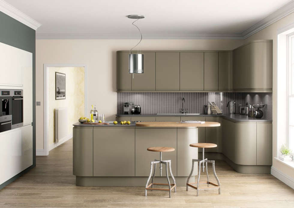 Handleless kitchens leicester modern kitchen by the leicester kitchen co Handleless kitchens leicester modern kitchen by the leicester kitchen co