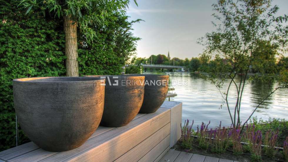 Fotos van een modern balkon, veranda & terras: vorst bestendige ...