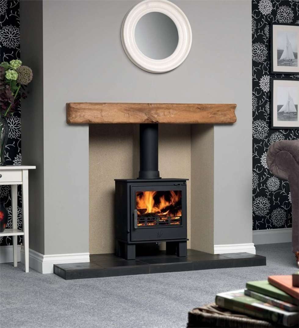 Acr Malvern Defra Approved Wood Burning Multi Fuel Stove Modern Acr Malvern Defra Approved Wood Burning Multi Fuel Stove Modern Living Room By Direct