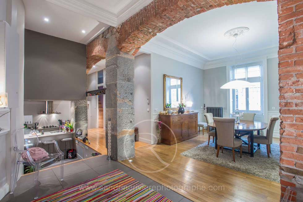 Visite privée d\'un appartement haussmannien: couloir et hall d ... Visite privée d\'un appartement haussmannien: couloir et hall d ...