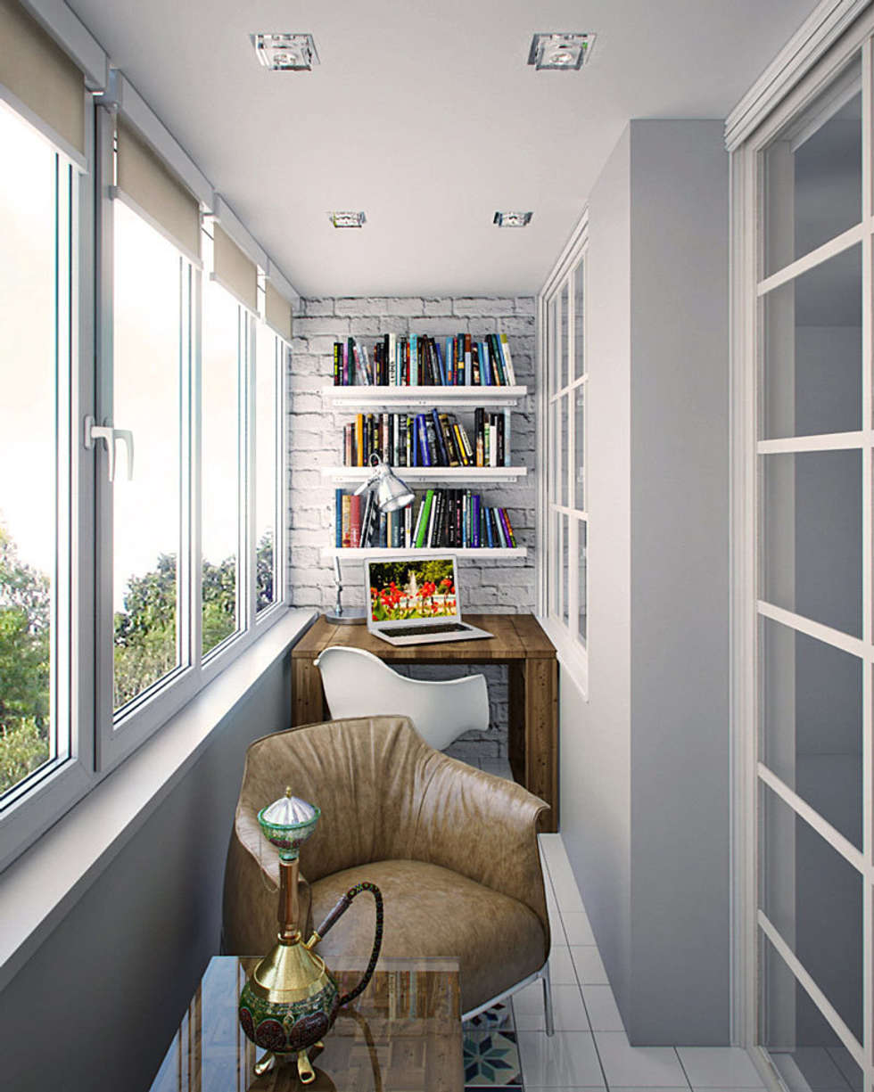Балконы, веранды и террасы photos: балкон homify.