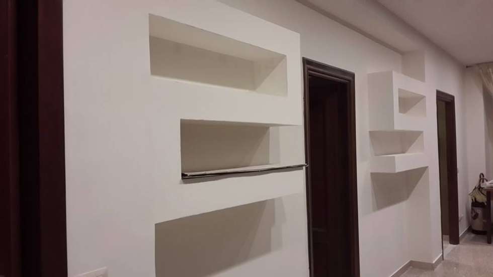 A caccia di idee...32 fantastici lavori in cartongesso Pareti attrezzate in cartongesso e legno