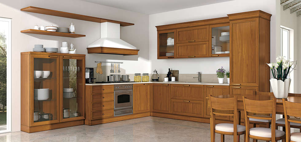 Cucina le gemme: cucina in stile in stile classico di le fablier ... Cucina le gemme: cucina in stile in stile classico di le fablier ...