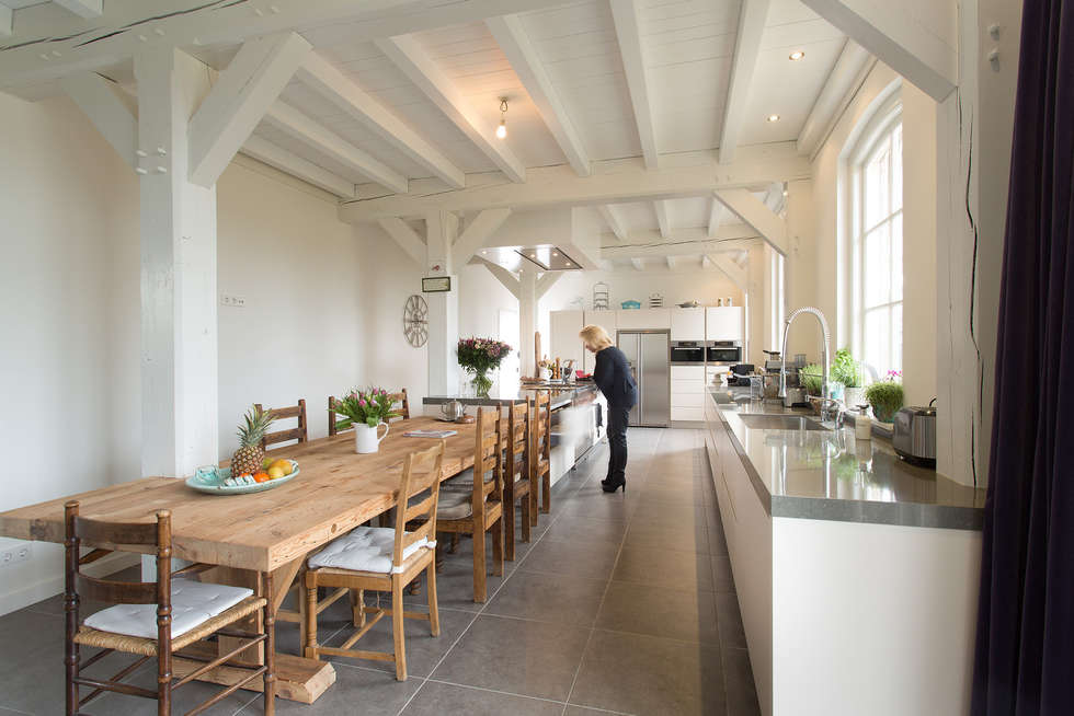 Foto's van een moderne keuken: prachtige moderne boerderij keuken ...