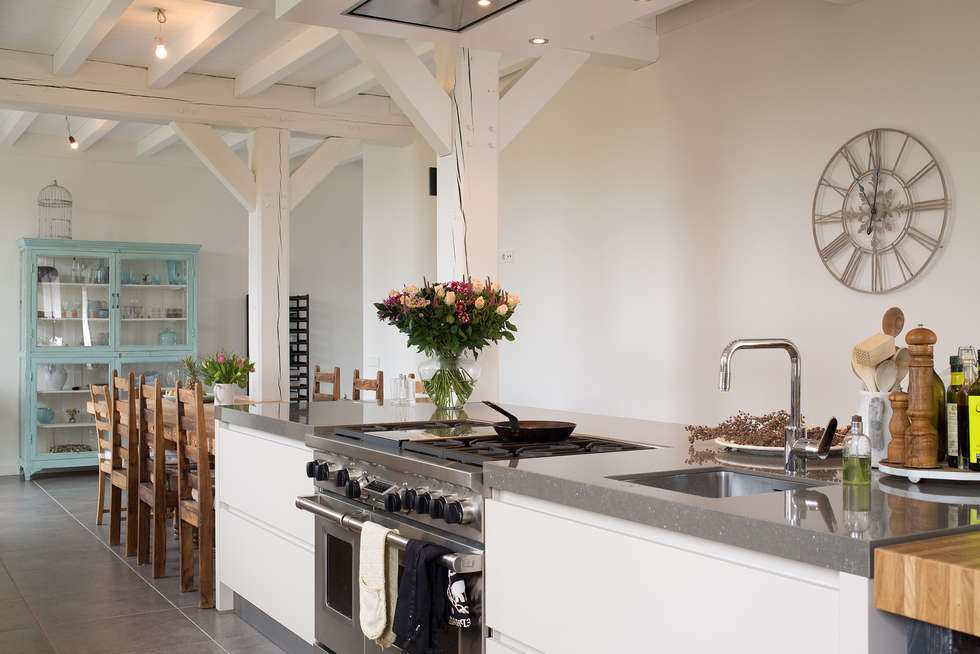 Foto's van een moderne keuken: prachtige moderne boerderij keuken ...
