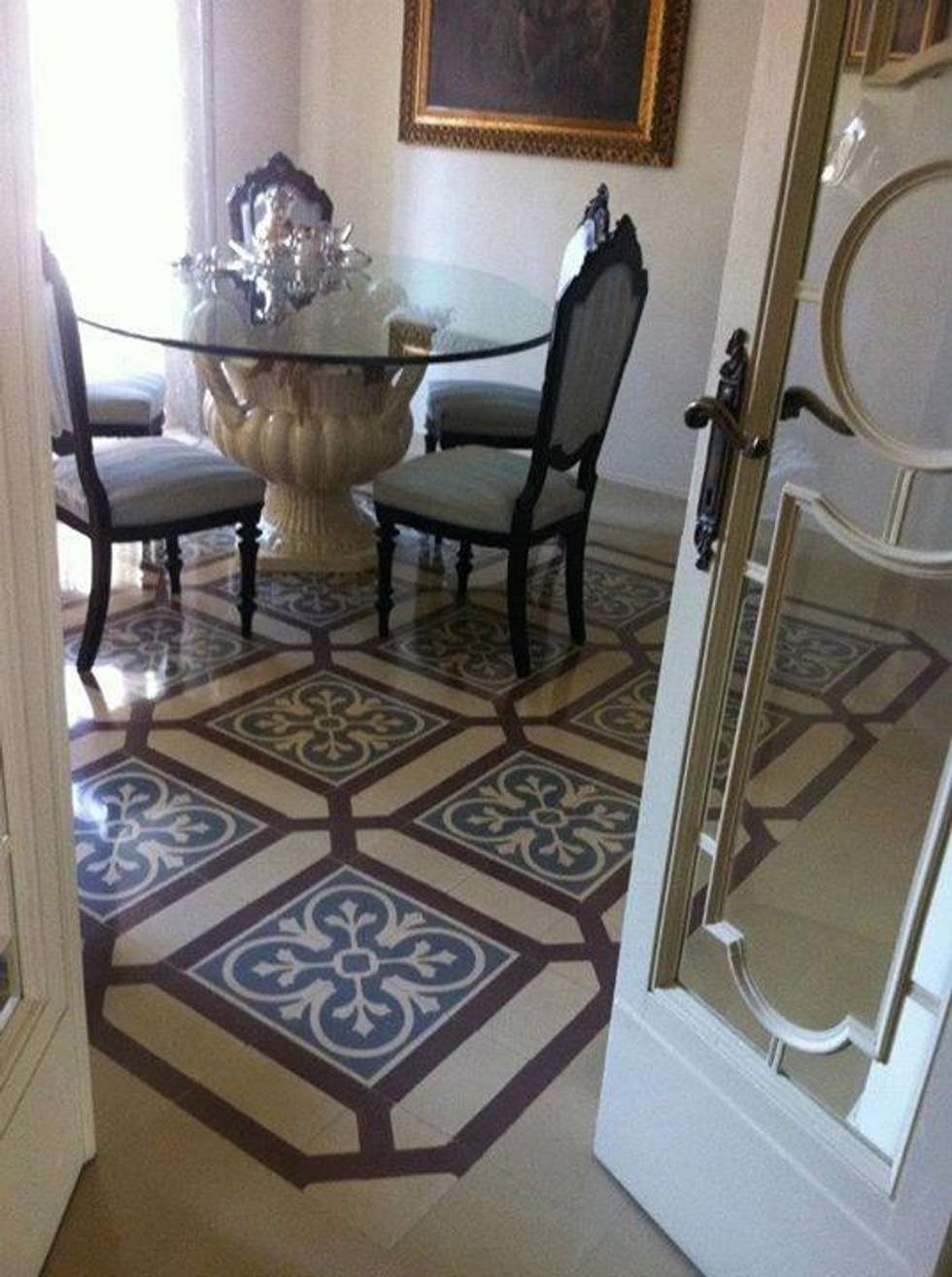 Pavimenti liberty cementine,graniglie di marmo e non solo di ... Pavimenti stile liberty