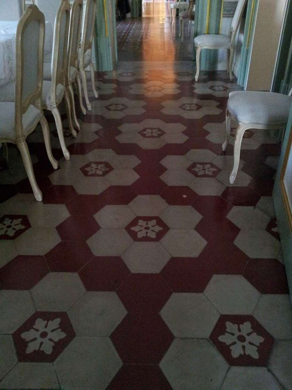 Pavimenti liberty cementine,graniglie di marmo e non solo di ... Pavimenti stile liberty