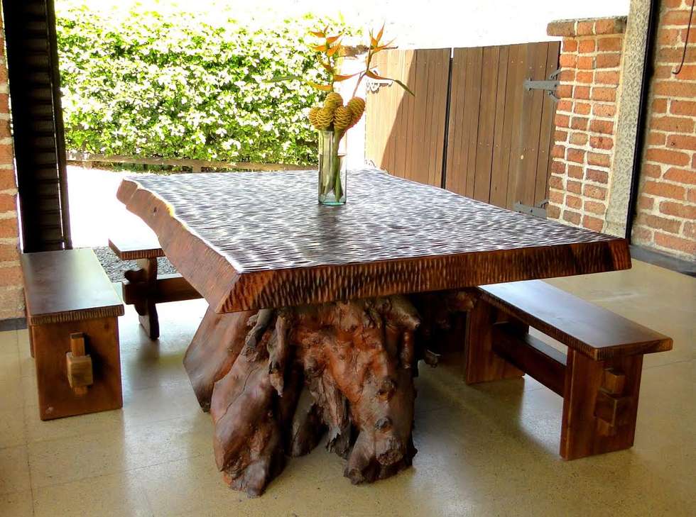 Comedor de estilo de la tienda del mueble rustico | homify Comedor de estilo de la tienda del mueble rustico | homify