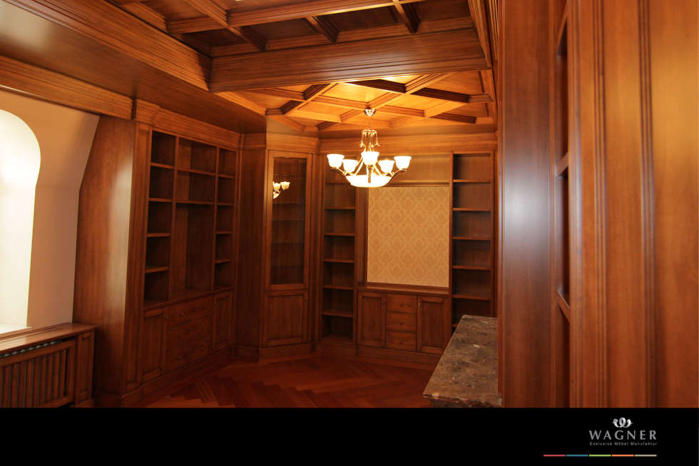 klassische designer mobel von turati boiseries, bibliothek: klassische arbeitszimmer von wagner möbel manufaktur, Design ideen