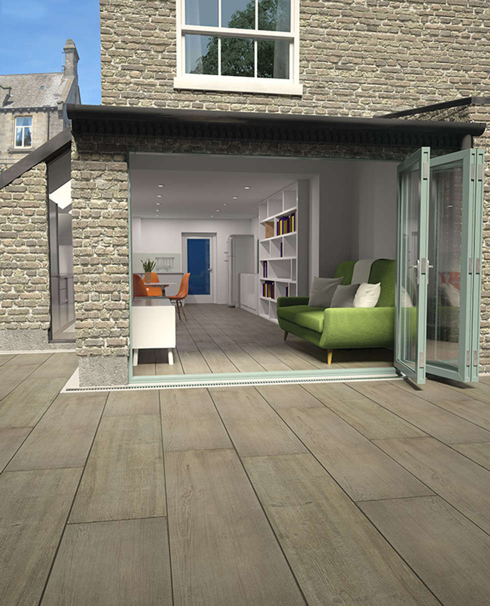 Interior Design Ideas Redecorating Remodeling Photos Homify Valverdi Chalet Tahoe Brown Indoor Outdoor Porcelain Tiles Walls Flooring By The London Tile