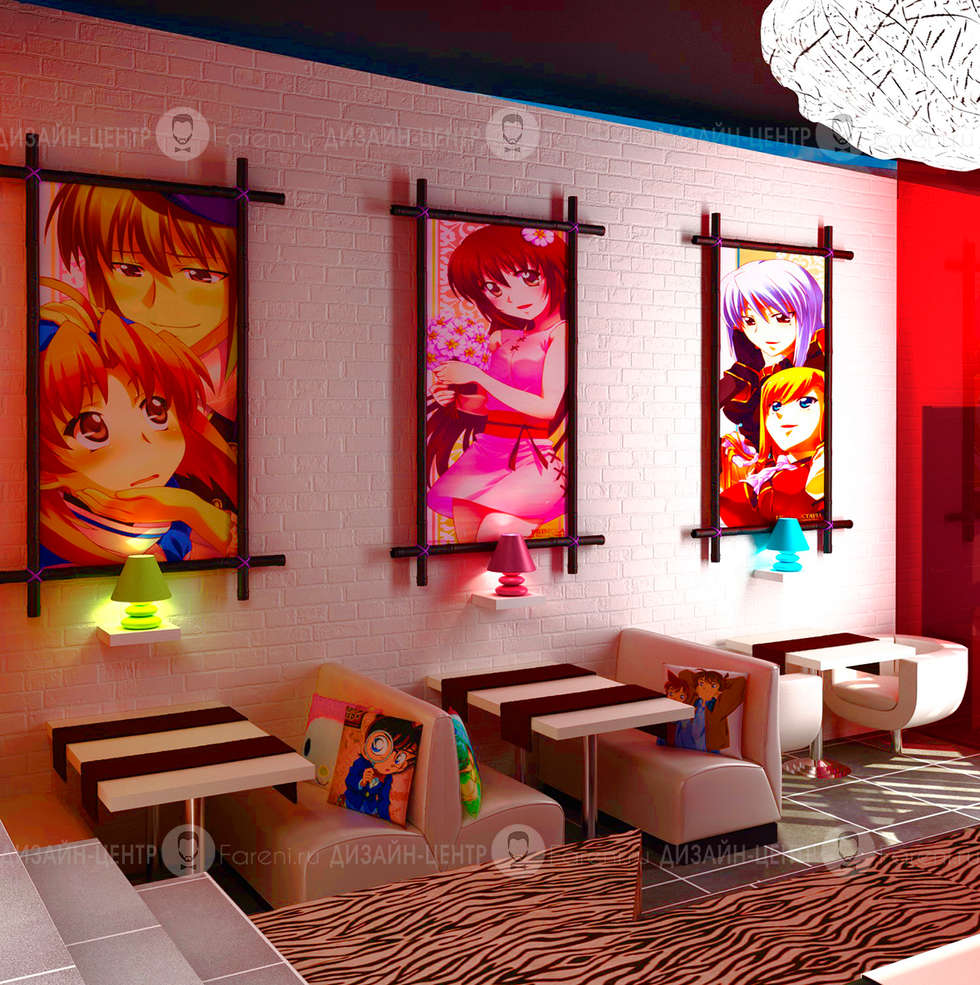 Ресторан в стиле аниме