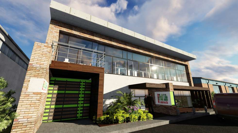 Proyecto para laboratorio en miami 03 garajes y galpones de estilo