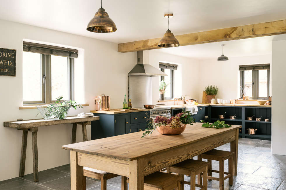 The leicestershire kitchen in the woods by devol country kitchen by devol kitchens homify