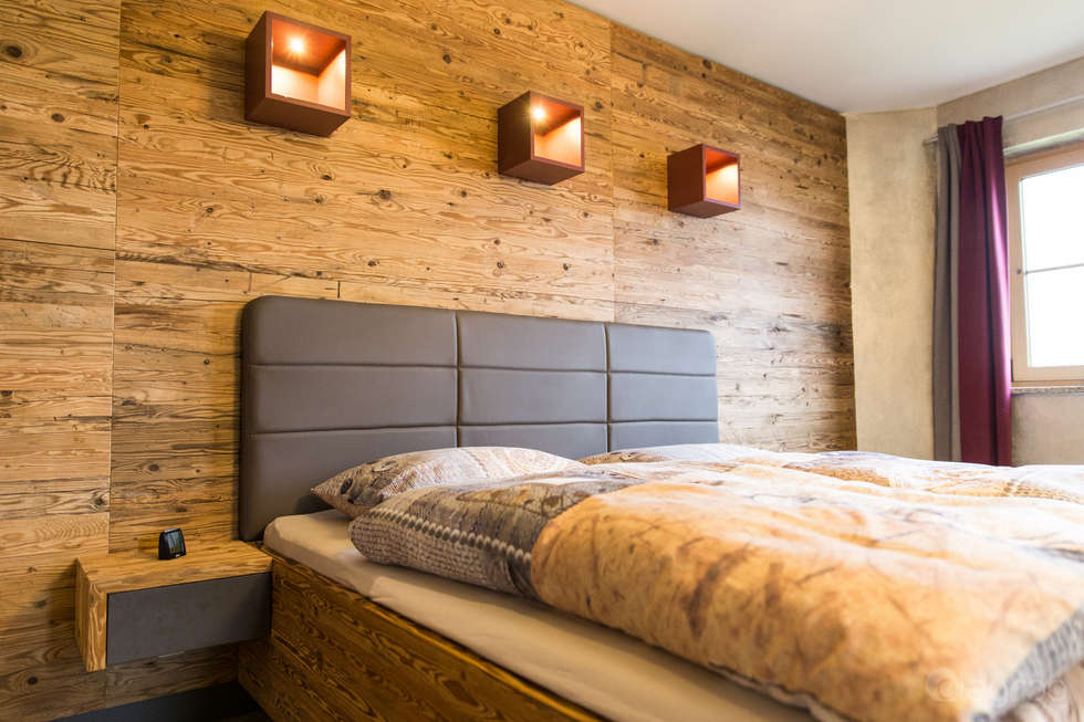 Bett: moderne schlafzimmer von alegroo - interior design | homify Bett: moderne schlafzimmer von alegroo - interior design | homify