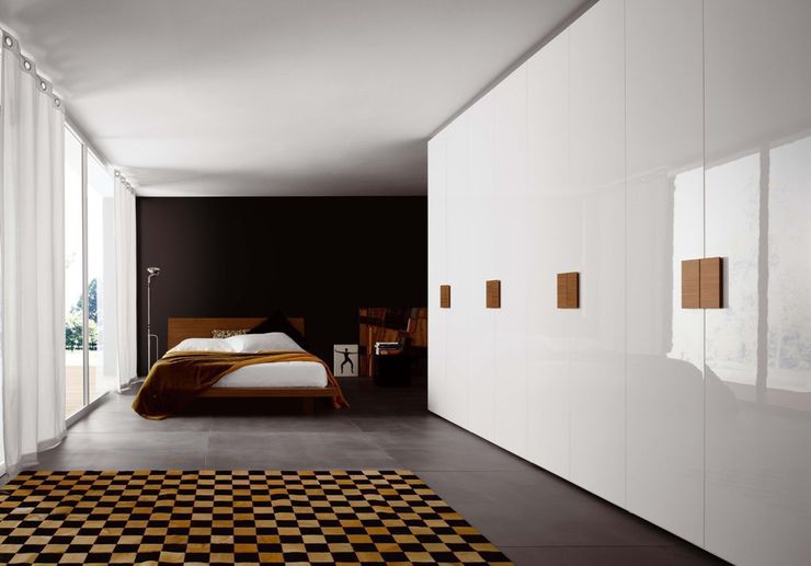 Egger´s Einrichten INETRIOR DESIGN Camera da letto eclettica