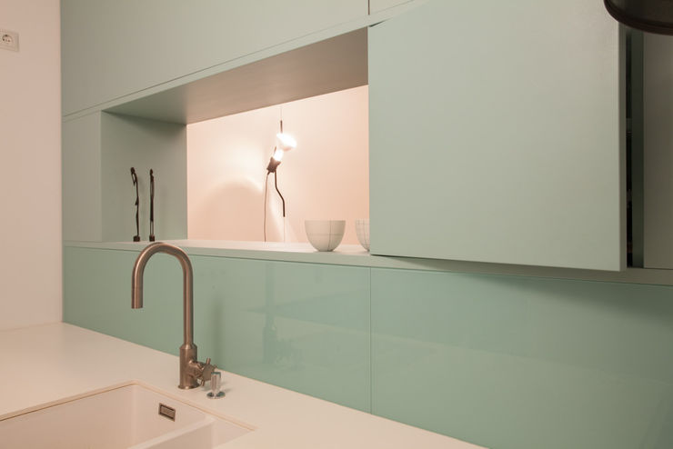 büro für interior design Dapur Modern