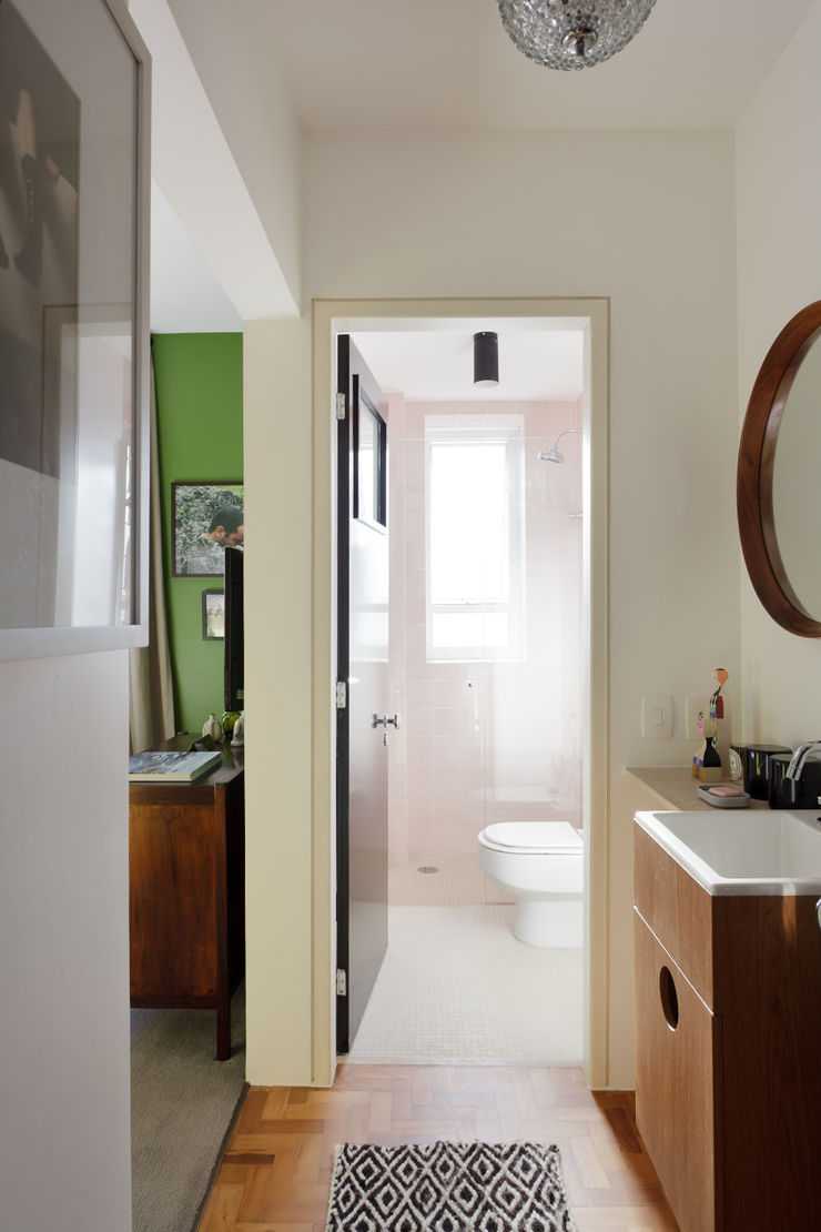 Mauricio Arruda Design Casas de banho ecléticas