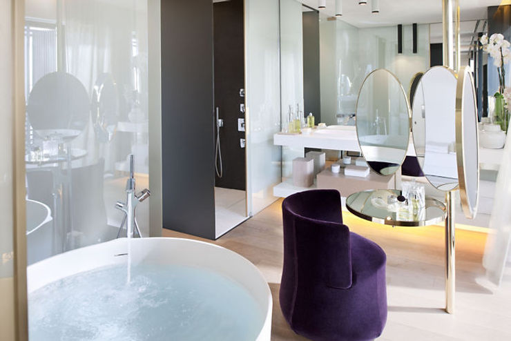 Lujosos ba  os que parecen hotel estrellas homify