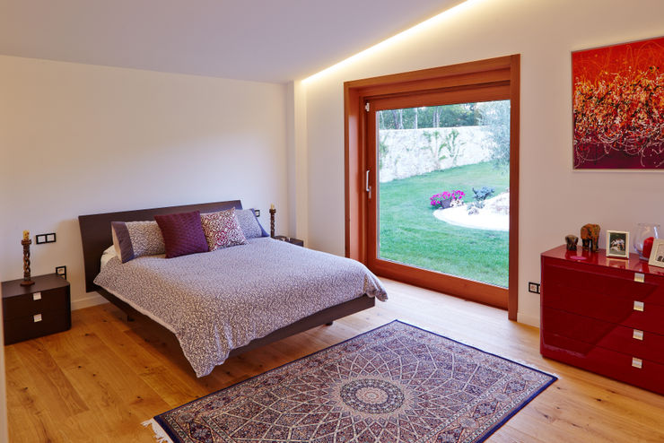 HUGA ARQUITECTOS Case in stile rustico