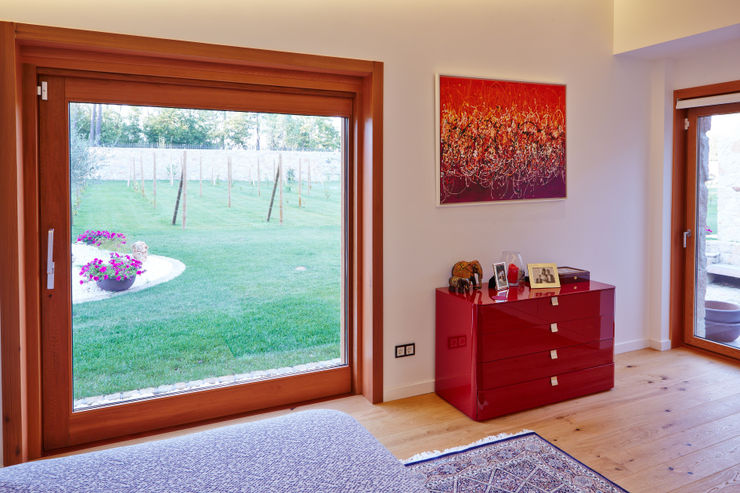 HUGA ARQUITECTOS Case in stile rustico