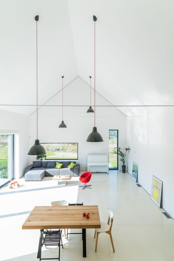 KROPKA STUDIO'S PROJECT Kropka Studio Modern living room