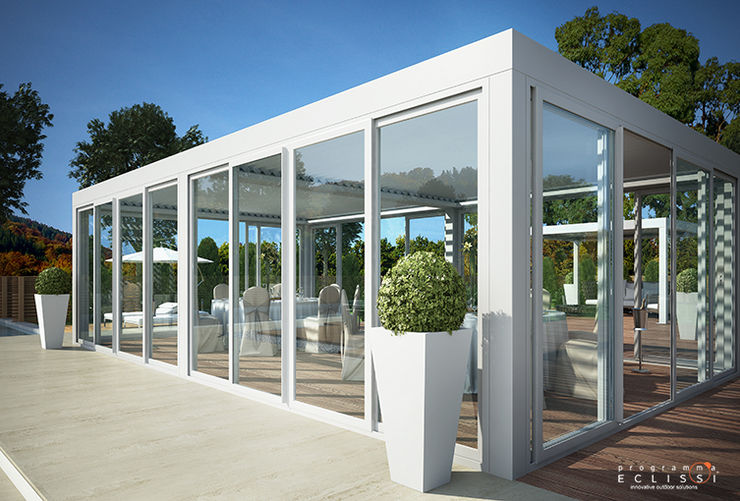 BIOSHADE AUTOPORTANTE Tenda Service S.r.l. СадТеплиці та павільйони