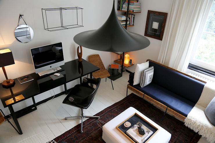edit home staging Eclectic style media rooms