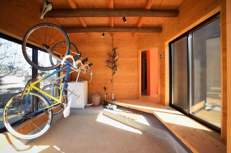 趣味の自転車を室内にカッコよく保管できる家5軒 Homify