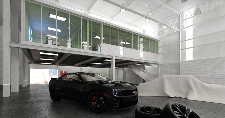 arquitecto9.com Classic style garage/shed