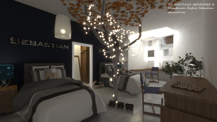 arquitecto9.com Classic style nursery/kids room