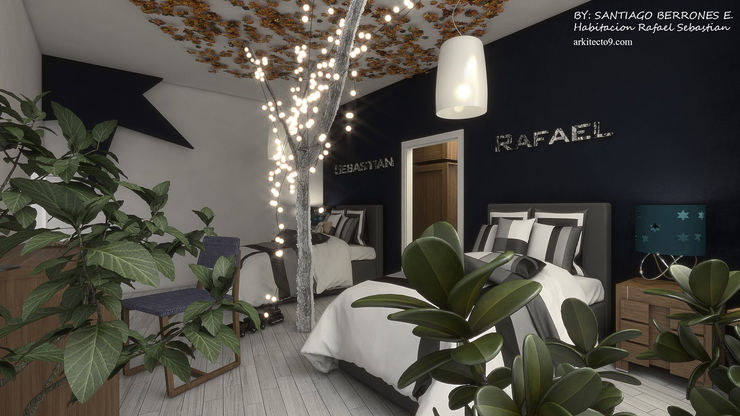 arquitecto9.com Classic style nursery/kids room