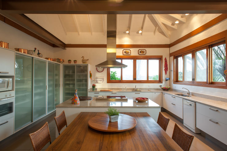 PM Arquitetura Dapur Gaya Rustic